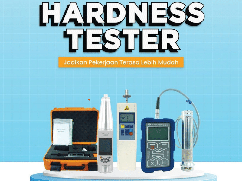 Memilih Hardness Tester yang Mudah Digunakan dan Terpercaya